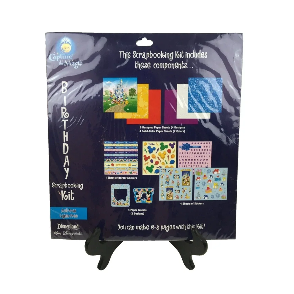 Disney New Mickey Scrapbook Stickers Disneyland Disney World Minnie Mouse Goofy